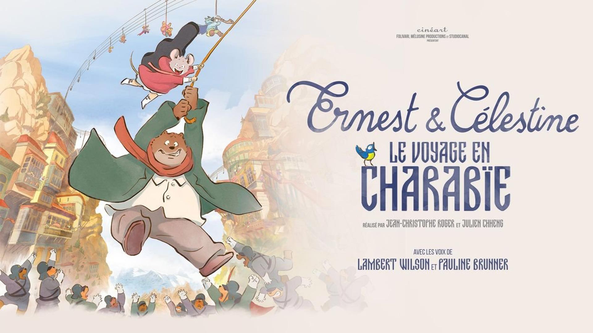 Ernest & Celestine : le Voyage en Charabie – Cinema Galeries